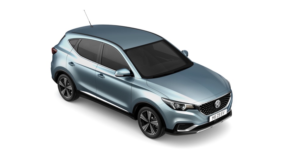 Mg Zs Ev My21 - Available In Pimlico Blue